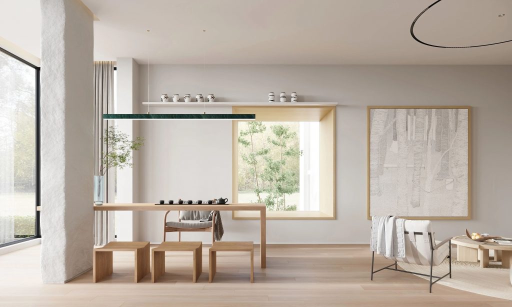 心理咨询诊所石晶地板安装案例