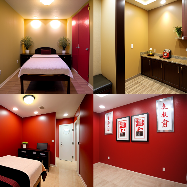 足疗店装修设计效果图