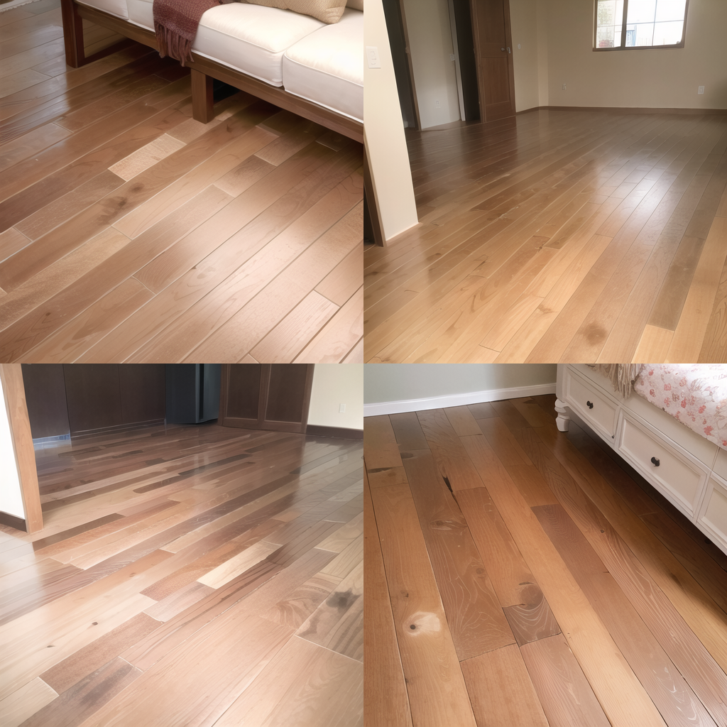 装修木地板、仿木瓷砖、木纹石晶地板几乎没有视觉上的差异